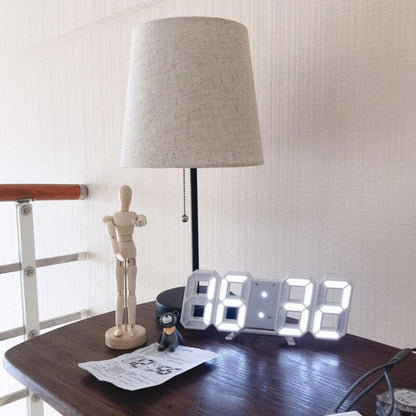 Modern Design 3D Digital Clock