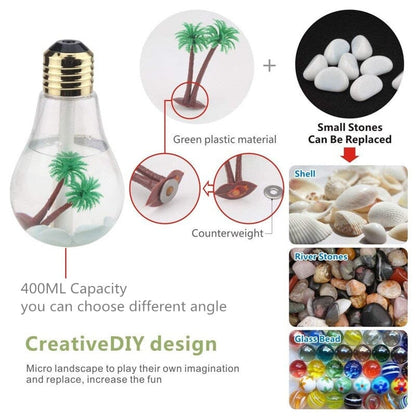 Bulb Humidifier And Diffuser Night Light Air freshener