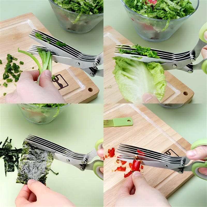 5-Layers Vegetable & Fruit Kitchen Scissor