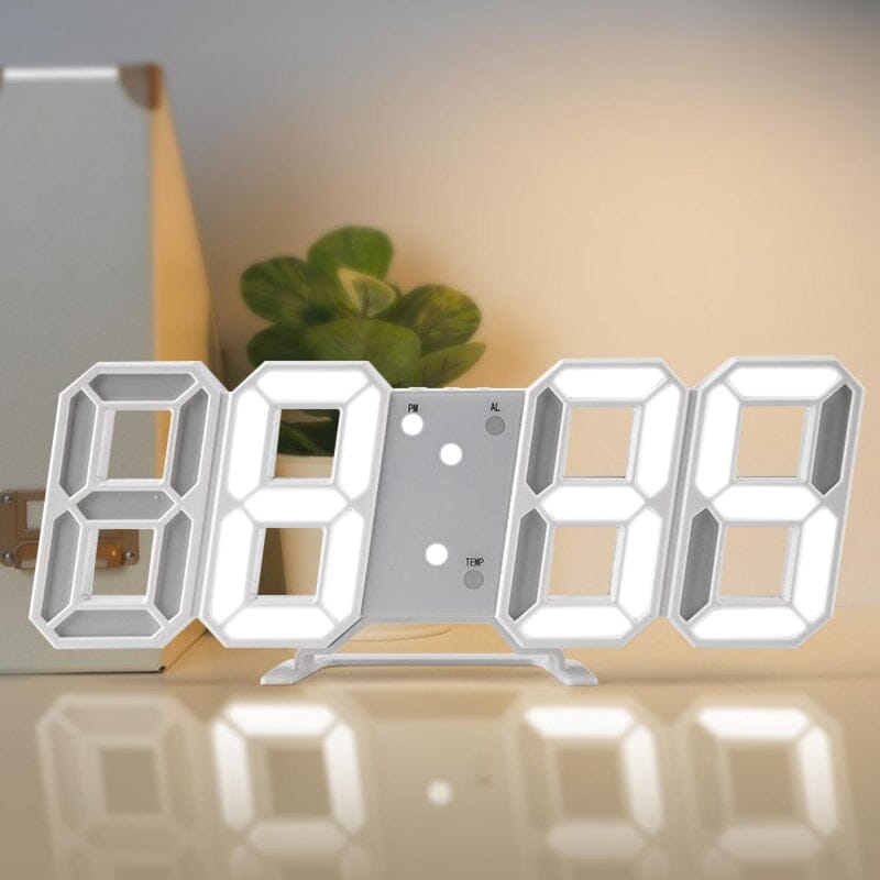 Modern Design 3D Digital Clock