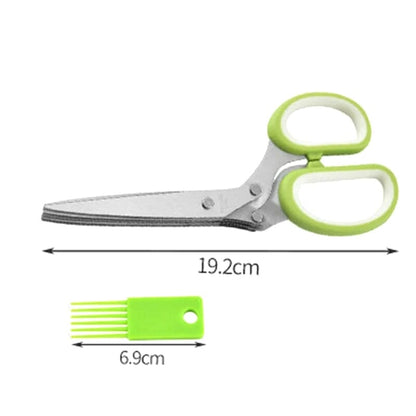 5-Layers Vegetable & Fruit Kitchen Scissor