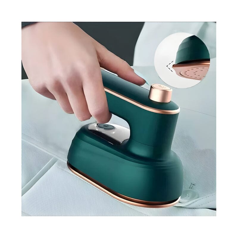 Mini Compact EV Porcelain Gold Electric Iron