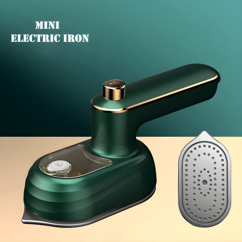 Mini Compact EV Porcelain Gold Electric Iron